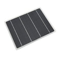 thumbnail image 2 of Panel solar, accesorios de RV del cargador de batería solar portátil del panel solar de 10 W con puerto USB dual para automóvil, 2 of 5