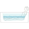 thumbnail image 5 of Kohler K-1167-Xhgh Underscore Rectangle 60" Drop In Acrylic Air / Whirlpool Tub - White, 5 of 7