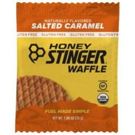 (Price/Case)Honey Stinger 76012 Organic Gluten Free Salted Caramel Waffle 8-12-1.06 Ounce