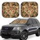 thumbnail image 1 of Fotbe Animal Leopard Juego de 2 Piezas de Parasoles para Parabrisas | Bloqueador Solar para Auto | Accesorios Plegables para Protección Solar Interior-Large, 1 of 6