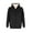 Black, variant on Mens Zipper Sweatshirts,Mens Hooded Hoodies,Fleece with Pockets Lined,Jackets