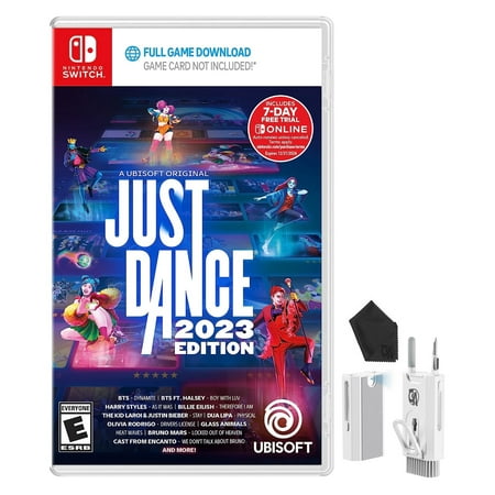 Just Dance 2023 Edition for Nintendo Switch with BOLT AXTION Bundle