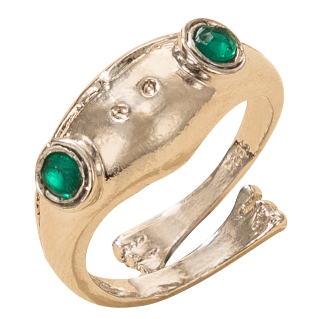 Fiudx Anillo Desgastado, Accesorio Ajustable para El Dedo, Material Resistente Al Deslustre, Perfecto para Regalo de Navidad o San Valentín, Ideal para Familiares y Amigos, Diseño Único.