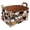 Multicolor 4, variant on Owls Pattern Storage Basket Collapsible Storage Bin, PU Foldable Basket Convenient Box Storage Organizer with Handles for Shelves Office Bedroom Closet Nursery Toys Laundry