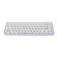 thumbnail image 3 of Kit de teclado mecánico DIY, 68 teclas, 2,4G, inalámbrico, interruptor de diseño del 65 por ciento, intercambio en caliente, teclado personalizado para juegos, color morado, 3 of 5