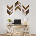 thumbnail image 5 of Ekena Millwork 13 3/4"W x 12"H x 3/4"D Vintage Farmhouse 5 1/2" Chevron, Barnwood Decor Collection, Salvaged Red, 5 of 18