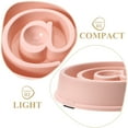 thumbnail image 6 of Supvox Dog Dishes for Small Dogs Round Slow Eating Bowl Plastic Pink 1Pack, 6 of 6