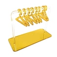 thumbnail image 2 of Earring Hanger Rack with Mini Hangers Acrylic Earring Display with 8 Coat Hanger, 2 of 9