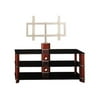 Bush Industries Segments Collection VS11550A-03 - Stand - for flat panel / AV equipment - metal, wood - rosebud cherry - screen size: up to 50"
