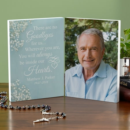Memorial Photograph - Personalized Inside My Heart Memorial Photo Panel