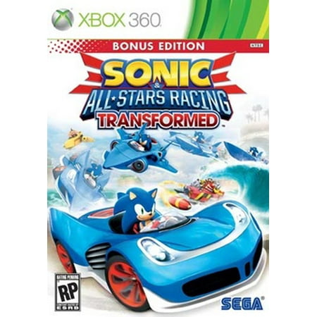 Sonic & All-Star Racing Transformed Bonus Edition, SEGA, XBOX 360, (Best Ever Xbox 360 Games List)
