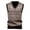 Coffee-D, variant on Mens Argyle Sweater Vests Classic V-Neck Sleeveless Pullover Elastic Knit Sweater Navy