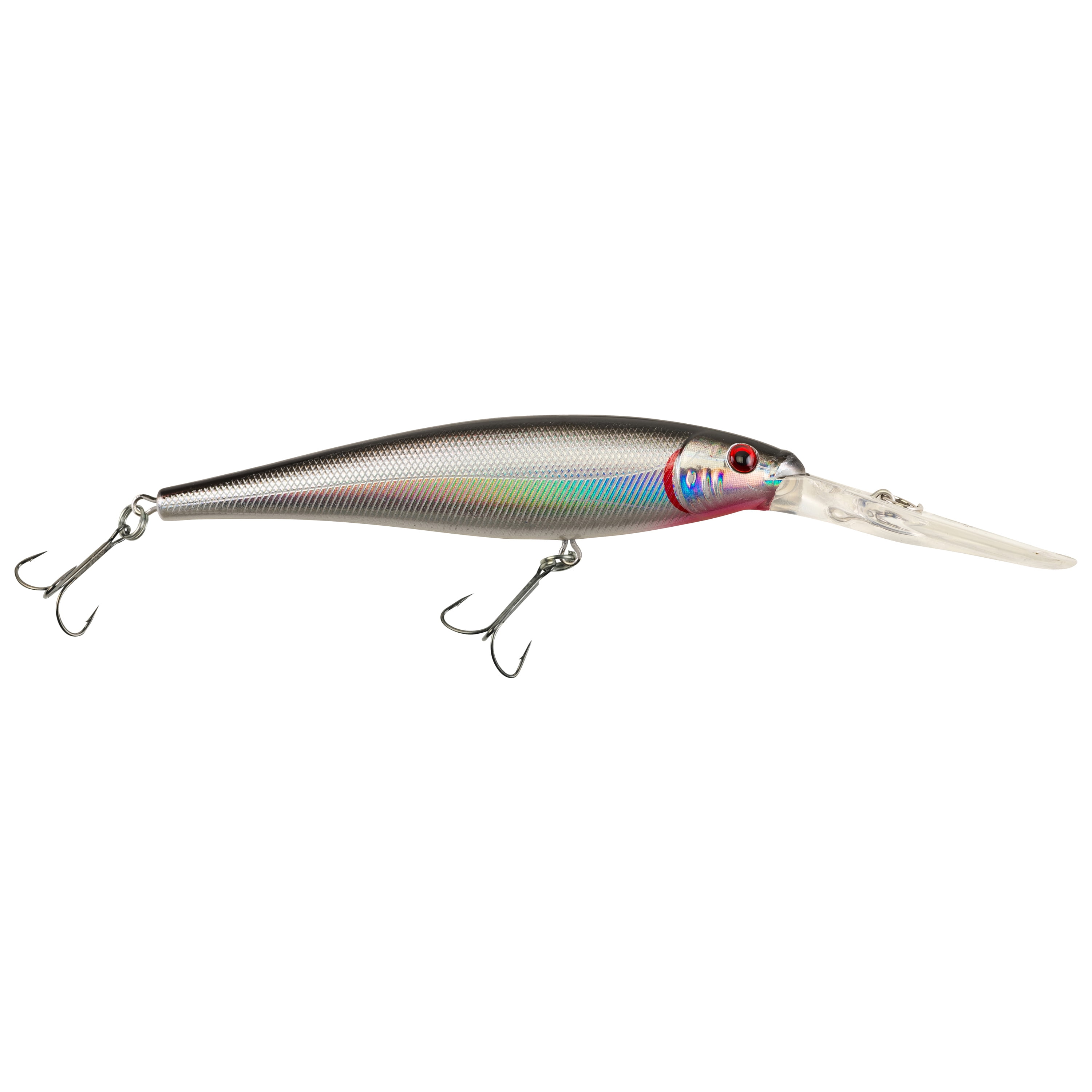 Berkley Flicker Minnow Fishing Lure, Black Silver, 1/3 oz