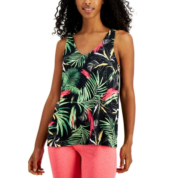 Ideology Womens Printed Tank Top