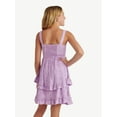thumbnail image 2 of Justice Girls Tiered Eyelet Dress, Sizes XS - XLP, 2 of 6