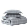 thumbnail image 3 of Sweet Home Collection 7-Piece Gray Chambray Weave Comforter Set, King, 3 of 6