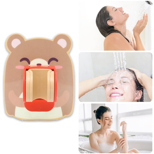 Soporte de cabezal de ducha de baño sin perforaciones Soporte de ducha montado en la pared autoadhesivo Tmvgtek Para estrenar