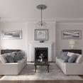 thumbnail image 5 of 31"OD x 1 1/2"P Durham Ceiling Medallion (Fits Canopies up to 4 1/4"), Hand-Painted Platinum, 5 of 6