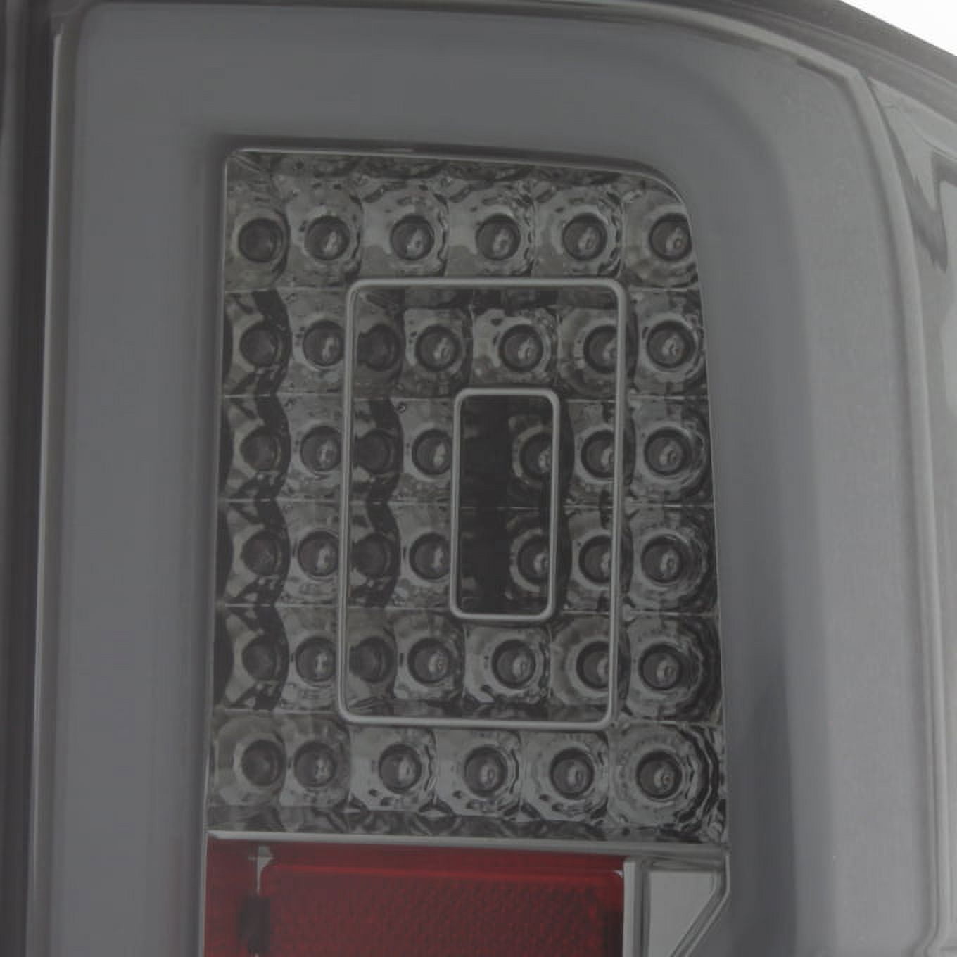 AKKON - For 2014-2018 2019 Chevy Silverado & Sierra LED Light Bar Smoke Tail Lights Lamps -  Pair