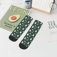 thumbnail image 7 of Fuzoiu Green Frogs Print Adult Socks, Crew Moisture-wicking Socks, Unisex Cushion Crew Socks,Casual Sports Ankle Socks, 7 of 7