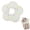 Yellow, variant on Cat Cone Collar Soft, Cat Recovery Collar for Wound Healing Cute Donut Adjustable Kitten Cones to Stop Licking Comfortable Lightweight Collars for Kittens After Surgery