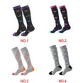 thumbnail image 2 of justharion Chaussettes de Compression Femmes Hommes Course Voyage Cyclisme Enceinte Infirmière Oedème Chaussettes de Compression, 2 of 9