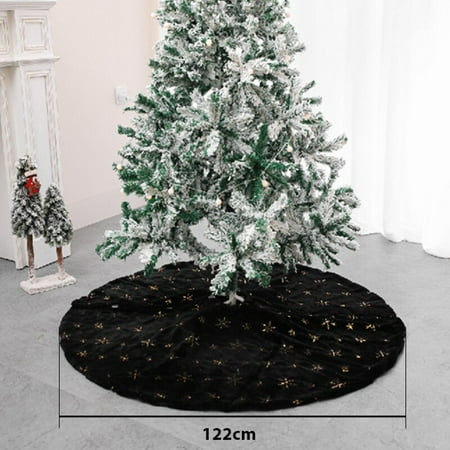 New Year 2022 Christmas Decoration Christmas Tree Skirt Santa Claus Elf Gift Plaid Soft Carpet Home Decor Christmas Ornaments | Walmart Canada