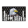 thumbnail image 2 of Whosucclay 4 Pockets Towel Seat Cover for All-Season Use Winter, Breathable Durable Golfcart Cushion Cover, Patriotic Eagle Print, 2 of 7