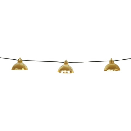 10ct. Gold Shade LED String Lights by Ashland® - Outdoor String Lights for Summer
