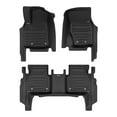 thumbnail image 1 of TuxMat - For Jeep Grand Cherokee 2022-2026 Models - Custom Car Mats - Maximum Coverage, All Weather, Laser Measured - This Full Set Includes 1st and 2nd Rows, 1 of 10