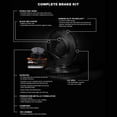 thumbnail image 3 of R1 Concepts Front Brakes and Rotors Kit |Front Brake Pads| Brake Rotors and Pads| Super Duty Brake Pads and Rotors WCXN1-40066, 3 of 5