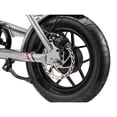 thumbnail image 6 of Schwinn Hurricane Compact Electric Bike, 30 Mile Range, 400W Peak Motor, Mechanical Disc Brakes, Ages 13+, 14" Wheels, Silver, 6 of 9