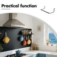 thumbnail image 3 of SEWCHICS Pegboard Tool Organizer Space Saving Item Display For Kitchen Organization Black Organizers 1Set, 3 of 8