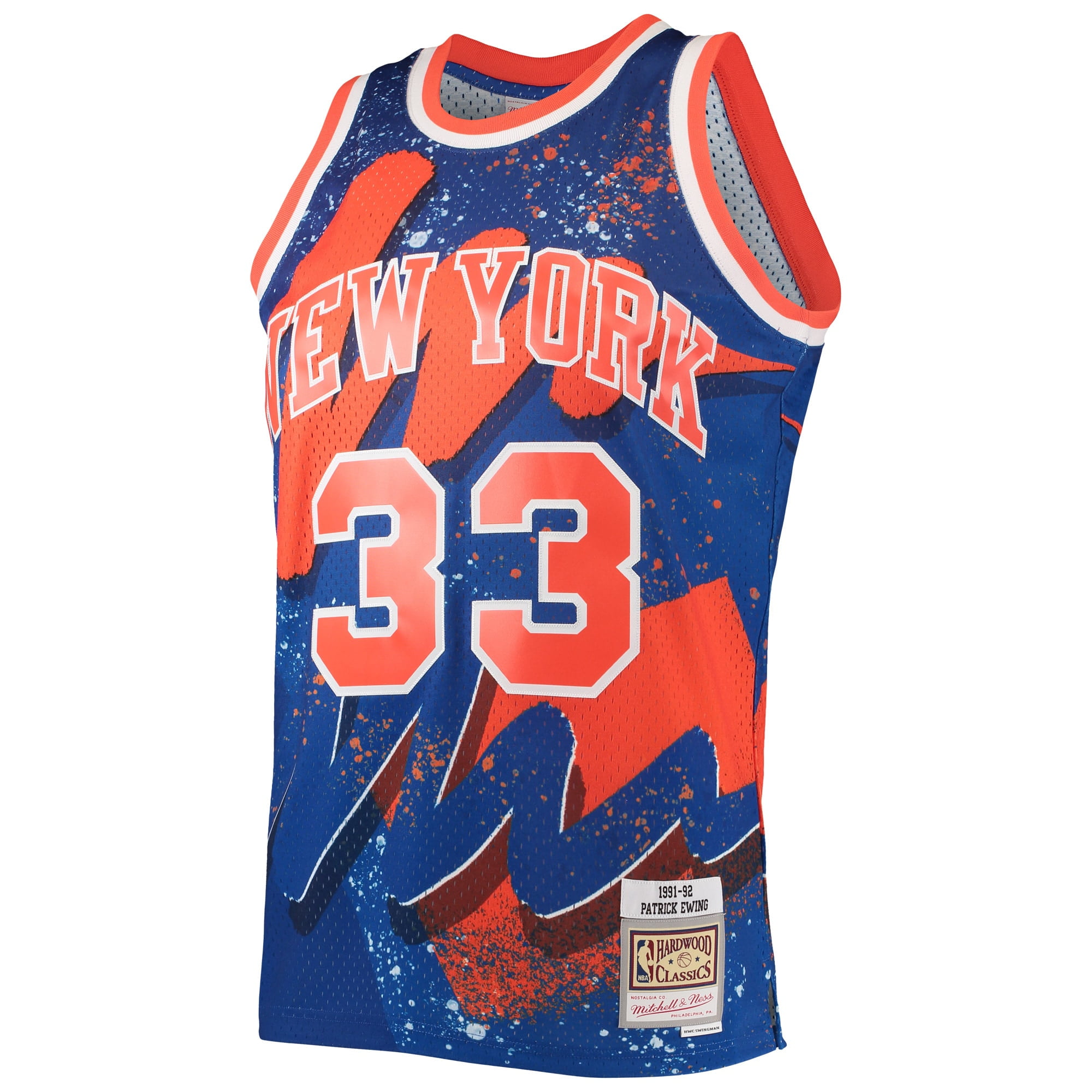 Mitchell & Ness Replica Swingman NBA Jersey HWC 33 Patrick Ewing New York Knicks Basketball Trikot