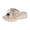 #310-Khaki, variant on Wowcloth Women's Roman Sandals - One-Strap Tie Closure with Wedge Heel and Platform for Casual Everyday Wear