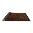 thumbnail image 2 of Ahgly Company Indoor Square Persian Brown Traditional Area Rugs, 3' Square, 2 of 4
