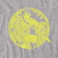 thumbnail image 2 of JLA Young Wonder Women's T Shirt, Athletic Heather, Medium, 2 of 6