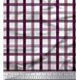 thumbnail image 1 of Soimoi Cotton Poplin Fabric Check Check Fabric Prints By Yard 42 Inch Wide, 1 of 3