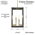 thumbnail image 2 of Minka Lavery - Union Estates - 8 Light Pendant, 2 of 5