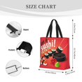 thumbnail image 3 of Balery Sushi Bolsa de Mano para Mujeres con Cremallera, Bolsa de Gimnasio con Compartimentos, Bolsa para Laptop, Bolsa para Trabajo, 3 of 7