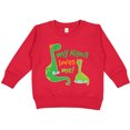 thumbnail image 2 of Inktastic My Nana Loves Me Grandson Toddler Sweatshirt, 2 of 4
