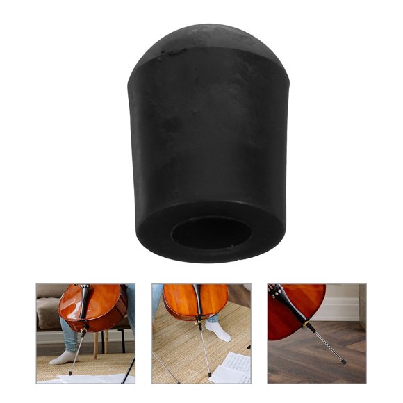 BEADCEST 3Ud Accesorio De Goma Para Endpin De Cello Con Firme Agarre Y Fácil Instalación