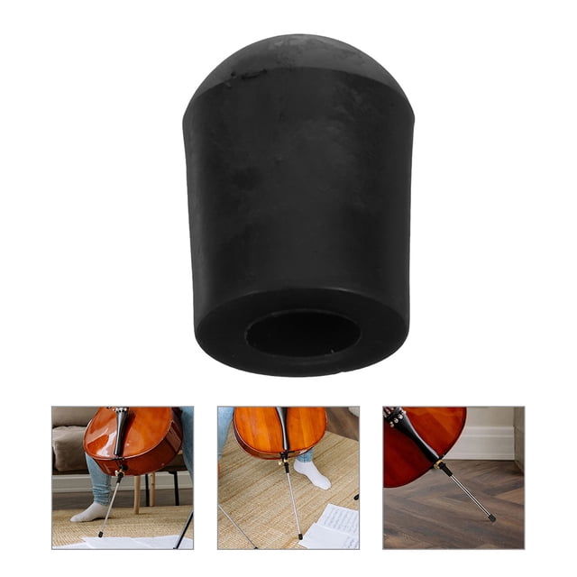 BEADCEST 3Ud Accesorio De Goma Para Endpin De Cello Con Firme Agarre Y Fácil Instalación