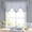 Gray, variant on Kiibsot 3-Pack Halloween Beaded Sheer Valance Curtains for Windows, Triangle Sheer Voile Kitchen Swag Curtain Valances Boho Bead Tassels Window Valances for Bedroom Living Room, Each 51 x 24 Inch