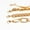 GD, variant on EGNMCR 4-piece Hip-hop Cuban Bracelet Punk Metal Twisted Rope Bracelet Jewelry Gift Bracelet Bracelet