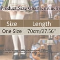 thumbnail image 3 of Yuanlong Womens Thigh-High Socks Breathable Soft Stockings Solid Color Stretchy Daily Activities Wear Hosiery, 3 of 4