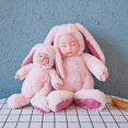 thumbnail image 2 of 25CM Baby Sleeping Doll Simulated Rabbit Baby Comfortable Do, 2 of 5