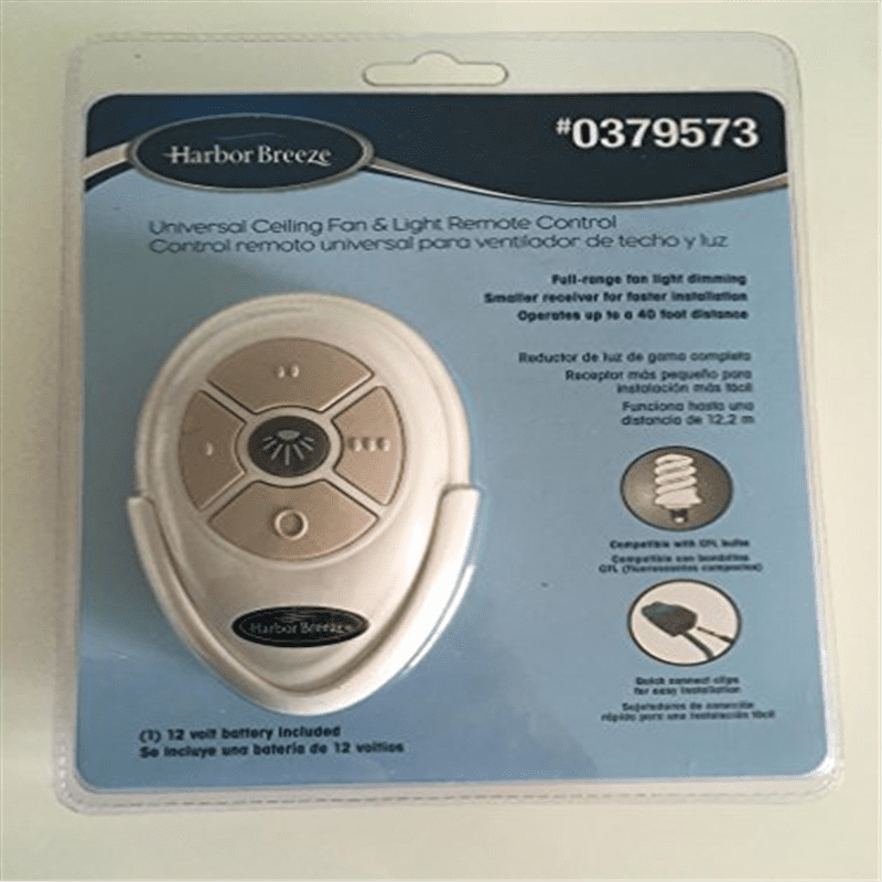Harbor Breeze Universal Ceiling Fan Light Remote Control