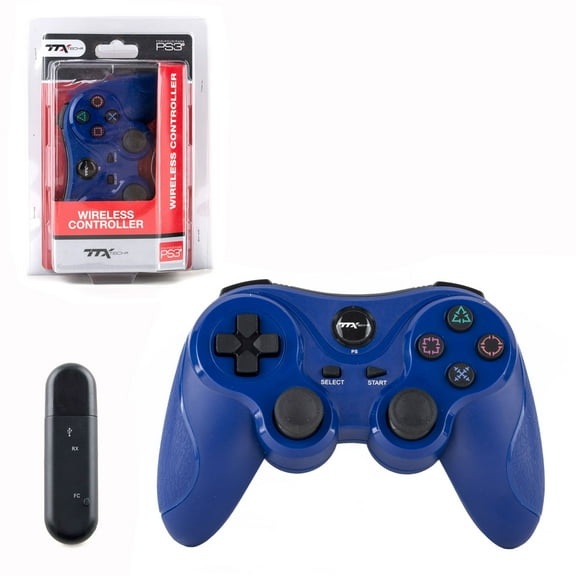 TTX Tech TTX Tech PS3 Wireless Controller - Blue