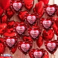thumbnail image 2 of PMU Valentine’s Day Heart Shaped Polka Dot Hearts 18 Inch Mylar-Foil Balloon Valentine's Day, Proposal, Special Events, Photo Props Party Decoration and Accessories (5/Pkg) Pkg/1, 2 of 6